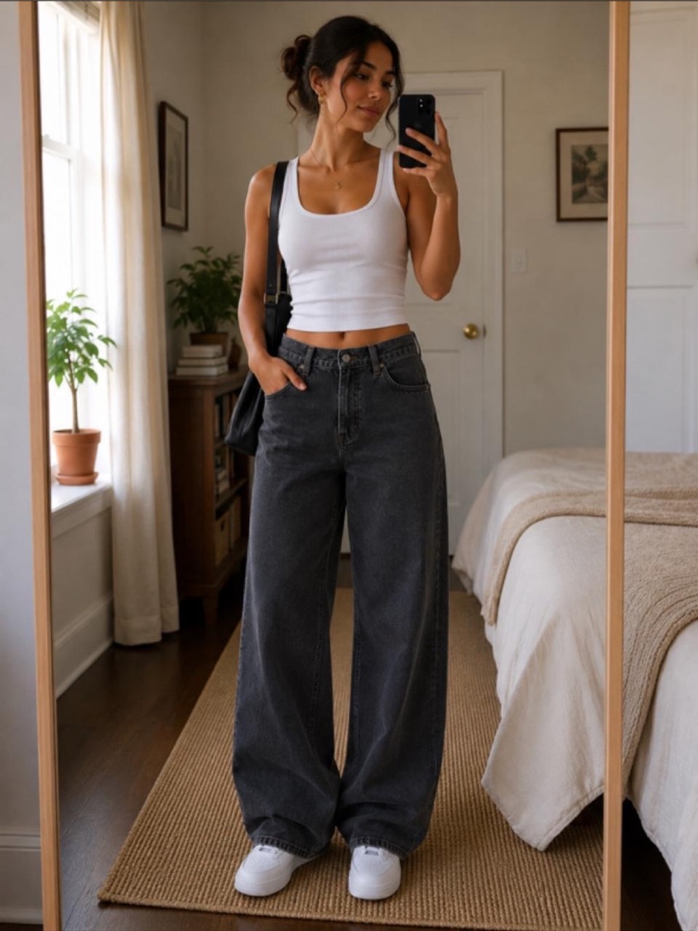 Levis '94 Baggy Wide Leg Jeans (Size 28)